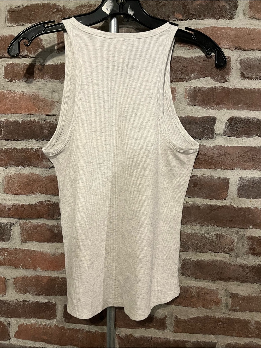 NWT Athleta Light Gray Heather Signature Rib Tank - Picture 8 of 14